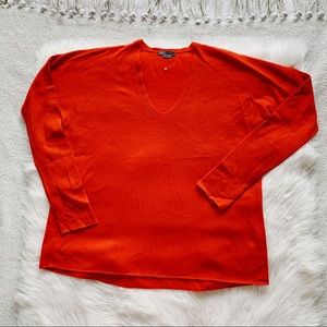 Vince Red Cashmere Sweater